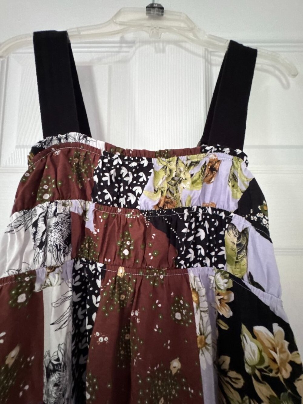 Maeve (Anthropologie) Slip Maxi Dress (brown/black) - Picture 4 of 6